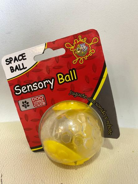 JUGUETE  PELOTA ESPACIAL 6.5CM COLM.