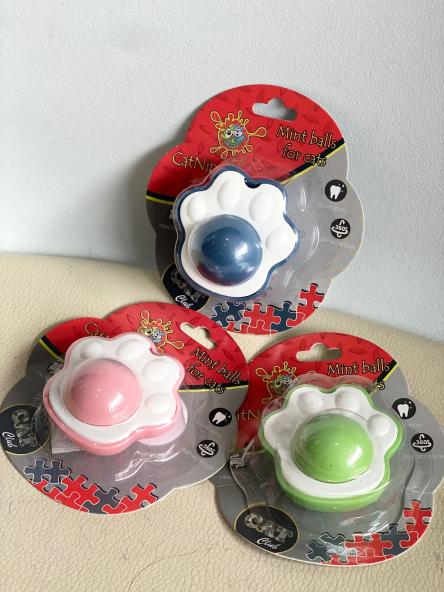 JUGUETE GATO HUELLA CATNIP